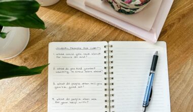 Journal Prompts for Mental Health