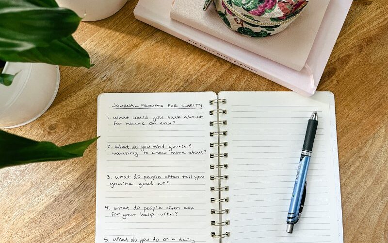 Journal Prompts for Mental Health